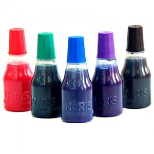 NORIS-COLOR zīmogu krāsa 110, 25ml-bordo - Image 3