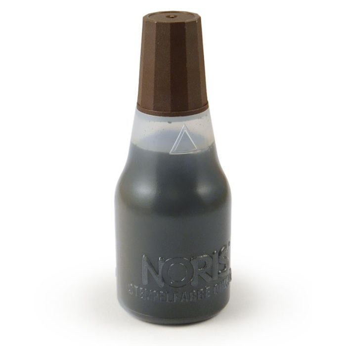 NORIS-COLOR zīmogu krāsa 110, 25ml-brūna