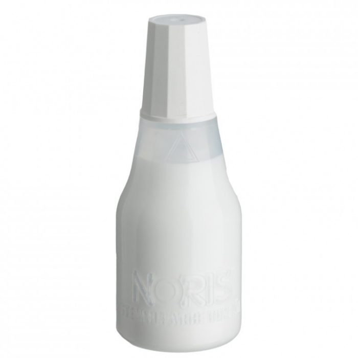 NORIS-COLOR zīmogu krāsa 110, 25ml-balta