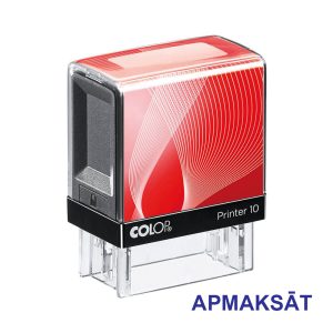 APMAKSĀT-gatavs zīmogs Colop Printer 10 (10x27mm)