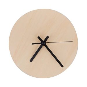 Sienas personalizēts pulkstenis izgatavots no koka Ø 20 cm ar jūsu foto