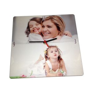 Sienas personalizēts pulkstenis izgatavots no MDF 28,5x28,5 cm ar jūsu foto - Image 3