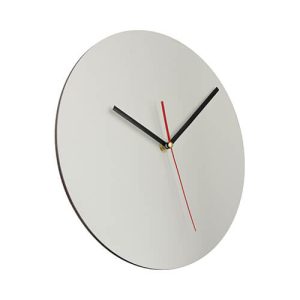 Sienas personalizēts pulkstenis izgatavots no MDF Ø 28 cm ar jūsu foto - Image 2